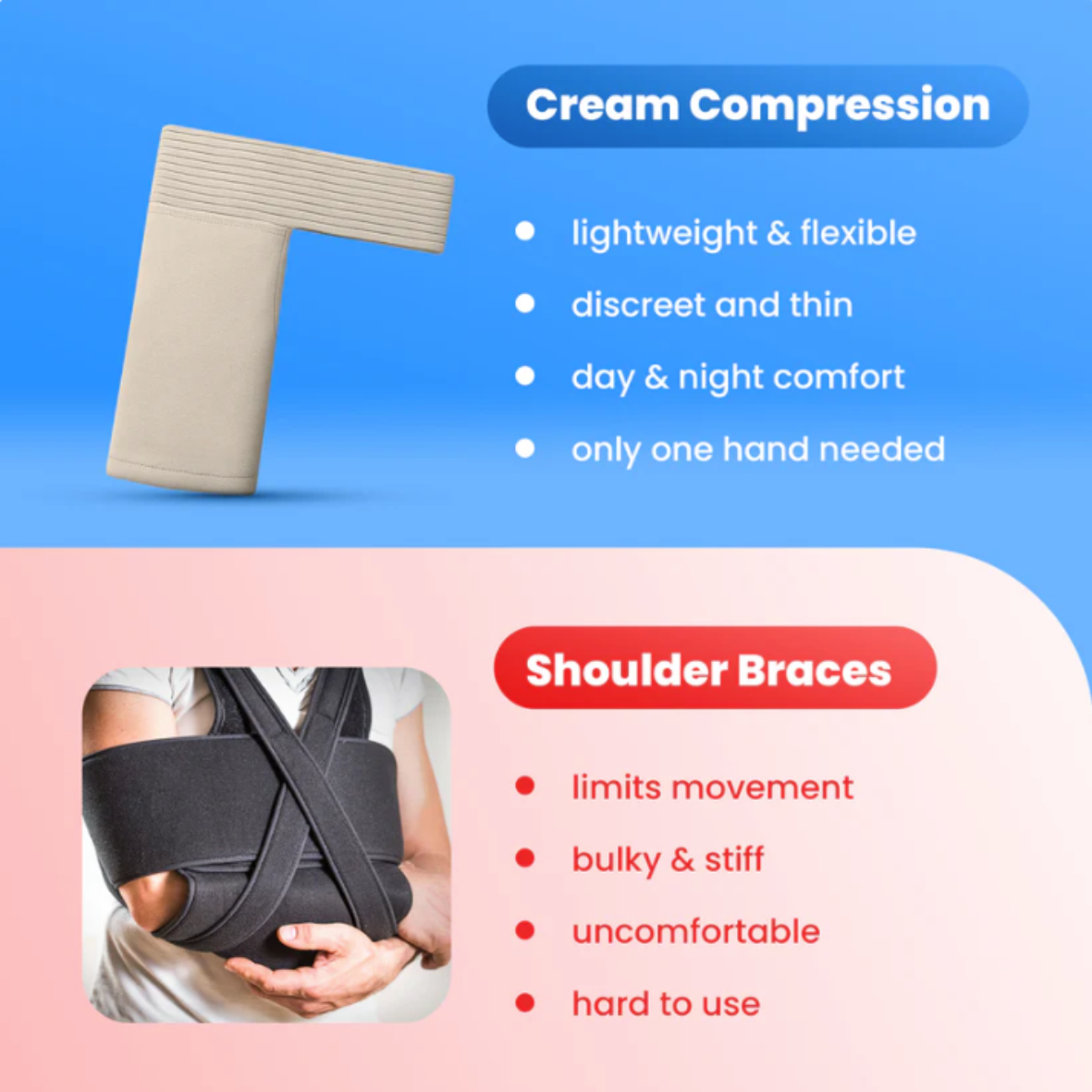 Thalora™ - Cream Compression Sleeve