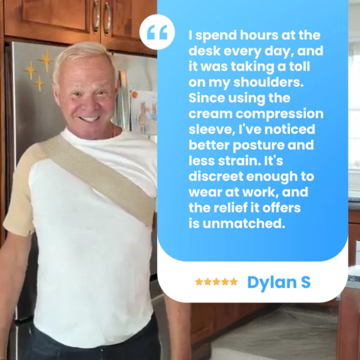 Thalora™ - Cream Compression Sleeve